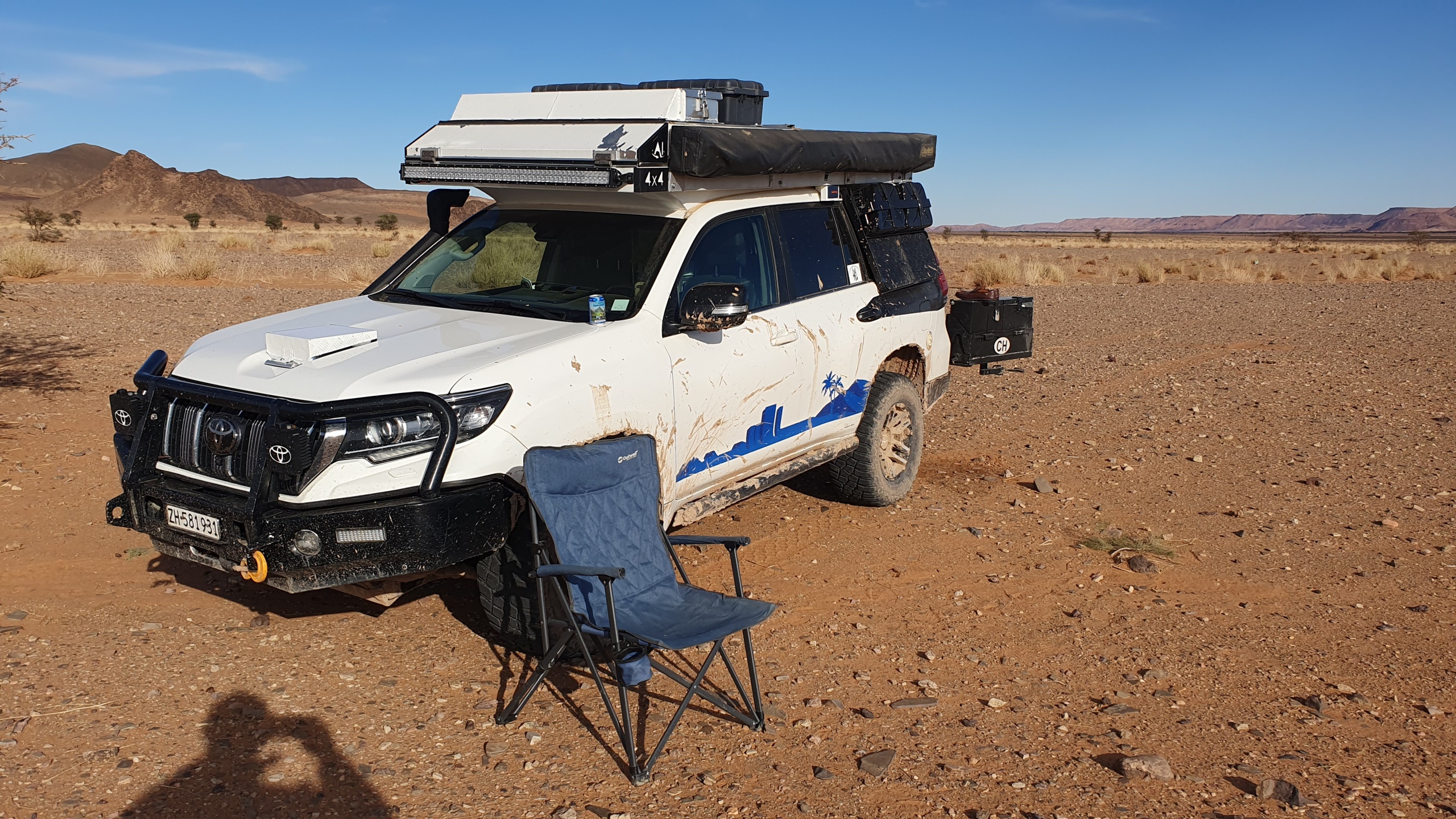 Neuer Nachtplatz. Mitten im Niergendwo